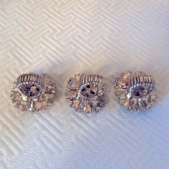 Vintage stretch rings, set of 3 - Picture 7 of 16
